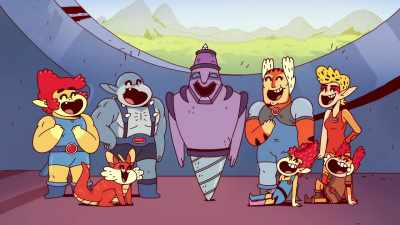 [all laughing] - ThunderCats Roar