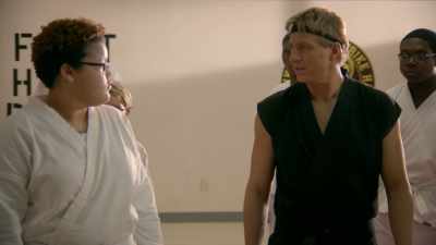 All your lives,
you've been avoiding fights - Cobra Kai