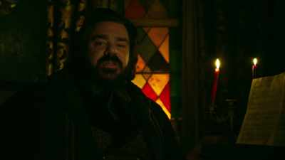 All local churches to
destroy their crucifixes. - What We Do in the Shadows