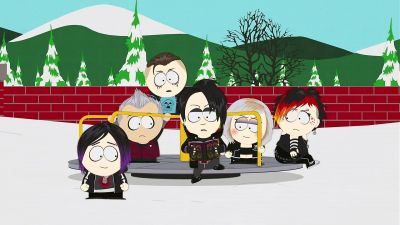 "All mortals share a soft repose,
my soul doth dreadful vigils keep - South Park