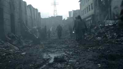 [ All murmuring ] - Falling Skies