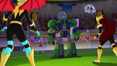 (ALL MURMURING) - DC Super Hero Girls: Intergalactic Games