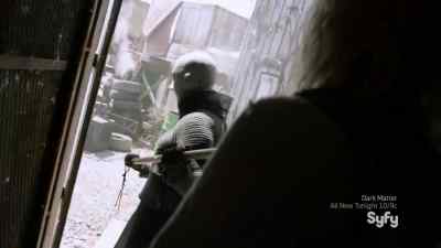 [all murmuring] - Defiance