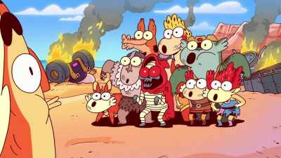 -[all] No!
-[metal thudding] - ThunderCats Roar