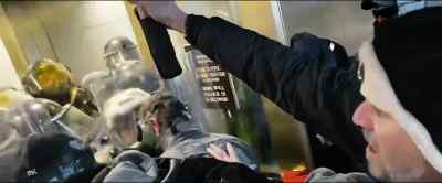 All of a sudden when
(pepper spraying) - War Game