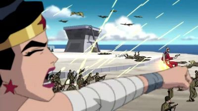 All of you fight on - Justice League: The New Frontier
