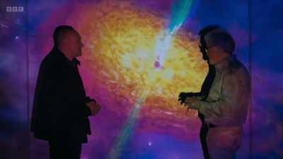 All of the emissions from that
accretion disk, which include jets, - Secrets of Size: Atoms to Supergalaxies