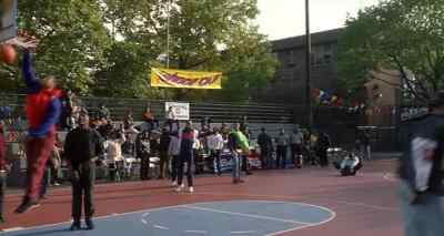 All officials,
please report to courtside. - Above the Rim