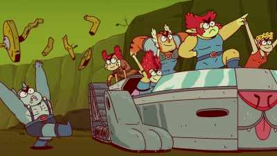 -[all] Okay.
-[grunts] - ThunderCats Roar