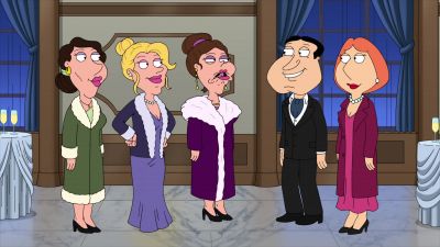 All our husbands were Christmas suicides - Family Guy