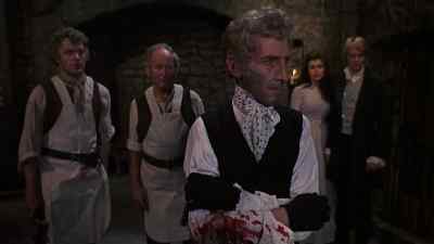 All over. - Frankenstein and the Monster from Hell