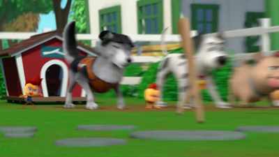 [all panting] - The Chicken Squad