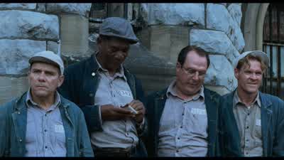 All prisoners, return to your cellblocks. - The Shawshank Redemption