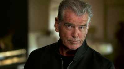 All that remains
is a clean getaway. - History's Greatest Heists with Pierce Brosnan