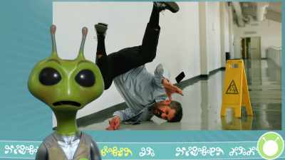 All this reporter can say
is that studying human laughter - Alien TV