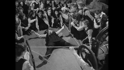 All right! All right! I'll tell!
Let me off this thing! - The Belles of St  Trinian's