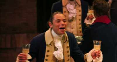 All right, all right.
That's what I'm talking about! - Hamilton