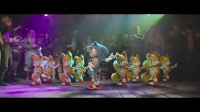 All right!
Backup dancers! - Sonic the Hedgehog 2