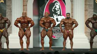 "All right, Big Steve, you just
wanna keep going?" (CHUCKLES) - Breaking Olympia: The Phil Heath Story
