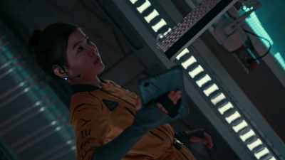 All right, bleeding
airlock pressure... - The Astronauts