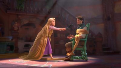 All right Blondie Rapunzel - Tangled
