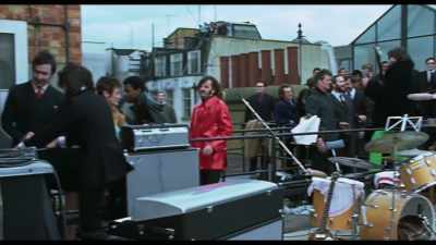 All right, boys.
Get in here. Step aside, there. - The Beatles: Get Back