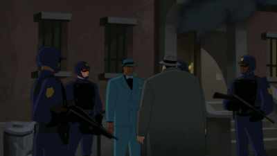 All right, boys,
let's go show these freaks what for. - Batman: Caped Crusader
