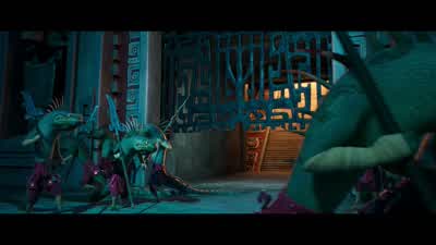 All right, you bunch of cantankerous Komodos. - Kung Fu Panda 4