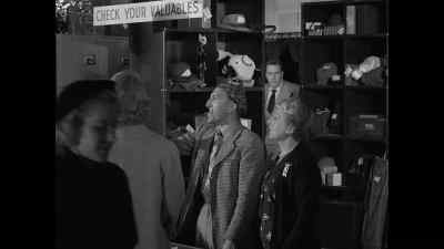 All right, you can
check it for a quarter. - Man in the Dark