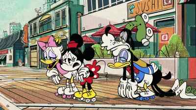 All right, we can do it here.
Let's just do it here. - The Wonderful World of Mickey Mouse