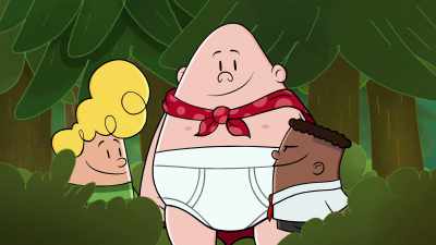 All right, Cap, try bite, bounce,
punch, up, down, A button. - The Epic Tales of Captain Underpants