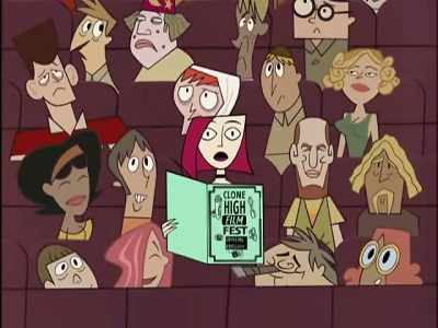 All right, Cleo will never
find us in the library, - Clone High