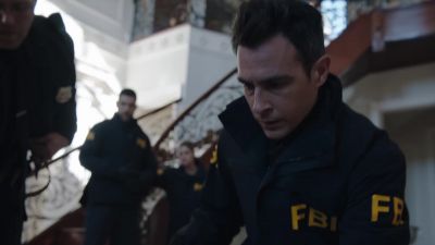 All right. Come on boy.
Let's find this lunatic. - FBI