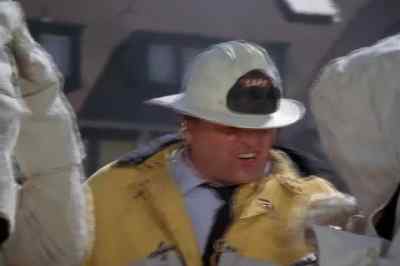 - All right, don't go
heavy on the insecticide. - Ants!
