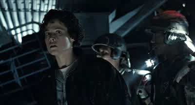 All right Drake this wayWe should be able to cut through the medlab to Operations - Aliens