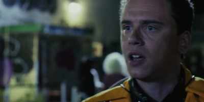 - All right, dude. Okay.
-[sighs] - Mr. Corman