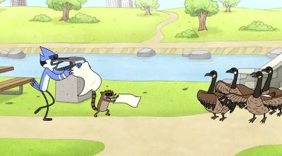 All right, dude, you ready? - Regular Show