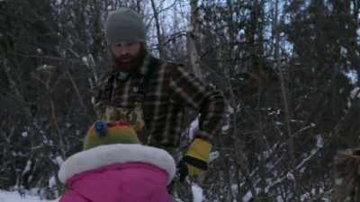 All right, Ellie, think that's
enough to smoke some meat? - Life Below Zero: Next Generation