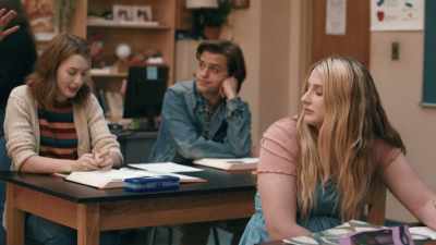 All right, enough fun.
Let's make like proteins and synthesize. - American Born Chinese