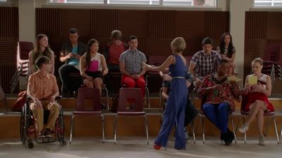 All right, everybody.
It's time to get - Glee