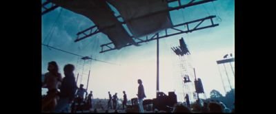 All right everybody just sit down wrap yourself up - Woodstock