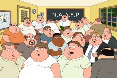 All right, everyone, I'd like to get started.
I'd like to get... - Family Guy
