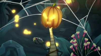 All right, fireflies,
let's go get that nutmeg! - Gigantosaurus