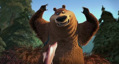 All right fishies give it up for Boog - Open Season