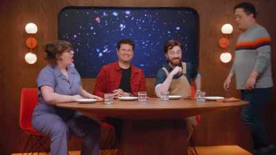 All right, Gastronauts, your challenge was - Chris Grace: As Scarlett Johansson