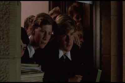 All right, gentlemen.
Back to your desks. - Flirting