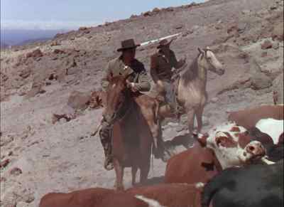 All right, get the cattle
up ahead to break trail. - Bend of the River