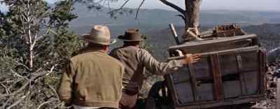 All right, get up at
that front wheel. - The Man from Laramie
