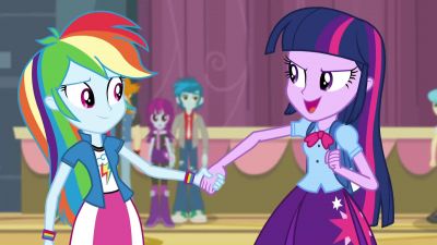 All right girls let's do this - My Little Pony: Equestria Girls   Rainbow Rocks