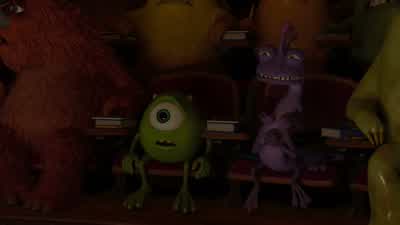 Who can tell me the properties of an effective roarYesThere are actually fiveThose include the roar's resonancethe duration of the roar and theWhoops SorryI heard someone say roar so I just kind of went for itOh excuse me sorryI didn't mean to scare you - Monsters University